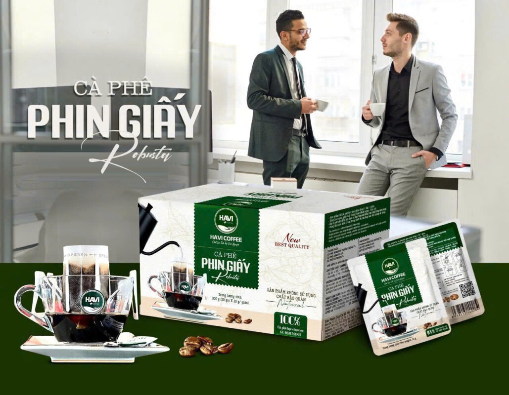 CÀ PHÊ ROBUSTA PHIN GIẤY